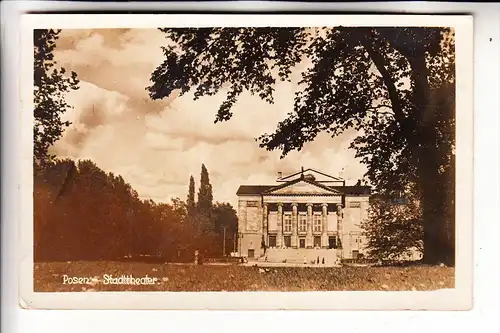 POSEN - Posen / POZNAN, Stadttheater, 1942, deutsche Feldpost,