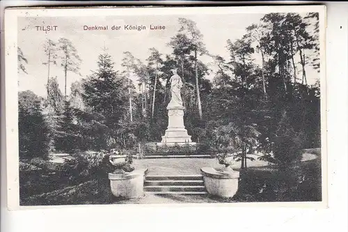 OSTPREUSSEN - TILSIT / SOWETSK, Denkmal der Königin Louise, 1909