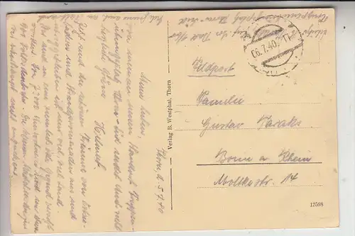 WESTPREUSSEN - THORN / TORUN, Mehrbildkarte, 1940, deutche Feldpost