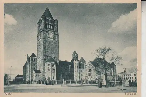 POSEN - Posen / POZNAN,  Schloss, Verlag: Heinrich Hoffmann-Posen, # Pos. 037
