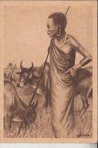 DEUTSCHE KOLONIEN - DEUTSCH OST-AFRIKA, Massaihirte