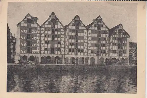 OSTPREUSSEN - KÖNIGSBERG / KALININGRAD, Alte Speicher, Nachkriegskarte