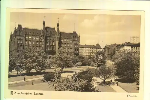 POMMERN - STETTIN / SZCZECIN, Das Rathaus, 1937