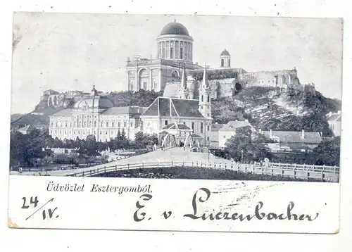 H 2500 ESZTERGOM, Kloster, 1899