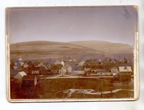 6384 SCHMITTEN - DORFWEIL, grossformatiges Hartphoto, vor 1906