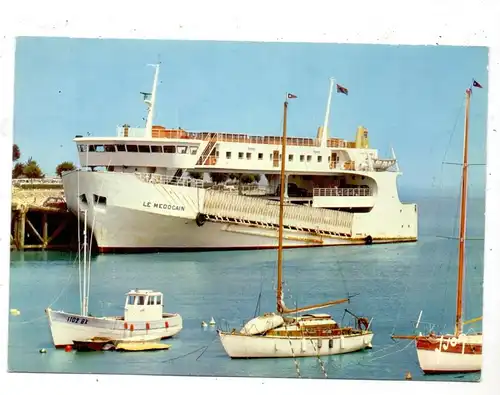 FÄHRE / Ferry / Traversier, "MEDOCAIN", Port-Bloc au Verdon