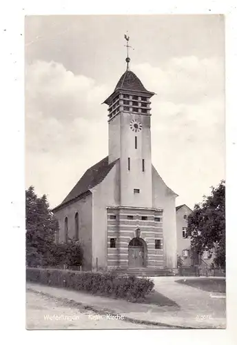 0-3573 OEBISFELDE - WEFERLINGEN, Katholische Kirche Weferlingen