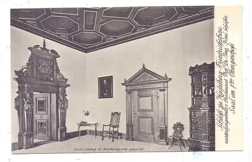 6900 HEIDELBERG, Schloss, Friedrichsbau, Saal im 1.Obergeschoß
