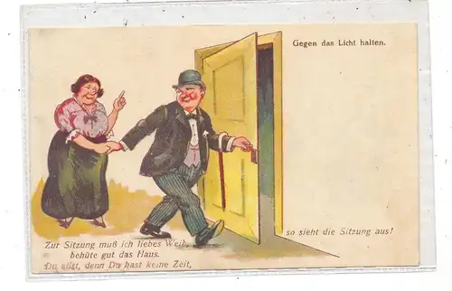 HALT GEGEN DAS LICHT / Hold to Light, Humor
