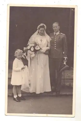 MILITÄR - UNIFORM, Wehrmacht, Hochzeit / Wedding, Photo-AK