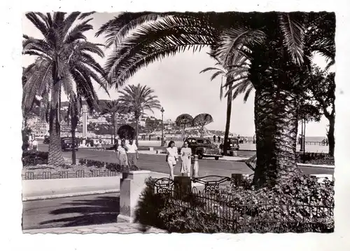 F 06000 NICE / NIZZA, Un coin de la Promenade, Oldtimer, 1953