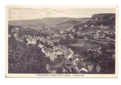 5530 GEROLSTEIN, Ortsansicht 1931, Brfm. entfernt