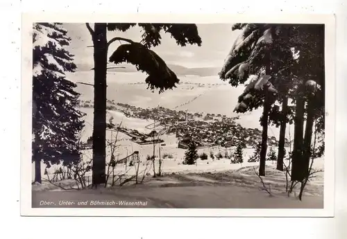 0-9312 OBERWIESENTHAL & Unter- und Böhmisch-Wiesenthal, 1938