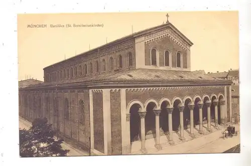 8000 MÜNCHEN, Abtei St. Bonifaz, Bonifaciuskirche
