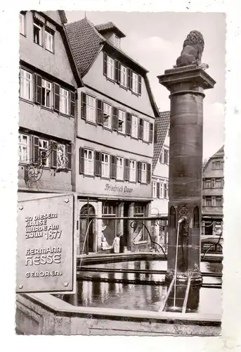 7260 CALW, Hermann-Hesse's Geburtshaus, 1955