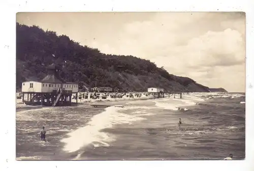 0-2235 ÜCKERITZ, Strandansicht, 1934, Photo-AK