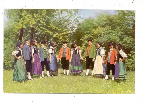 0-8000 DRESDEN, Sachsentag 1914, Trachten