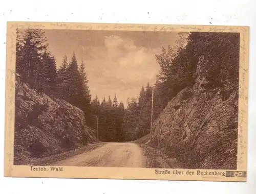 4503 DISSEN, Strasse über den Rechenberg, 1924