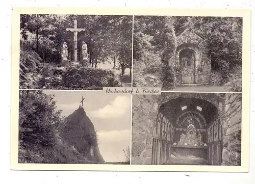 5242 KIRCHEN - HERKERSDORF, Druidenstein, Kapelle...