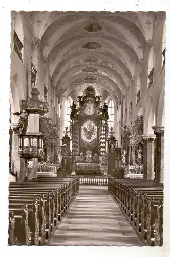 7967 BAD WALDSEE, St. Peter Kirche, Innenansicht