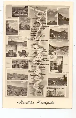 LANDKARTEN / MAPS - MOSEL