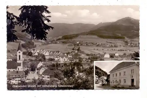 7809 WINDEN - OBERWINDEN, Gasthaus z. Waldhorn, Landpoststempel "Zuflucht über Freudenstadt", 1961