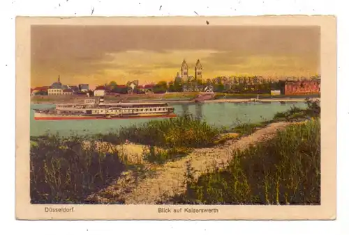 4000 DÜSSELDORF - KAISERSWERTH, Blick auf Kaiserswerth, 192..