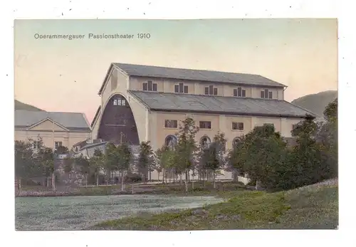 8103 OBERAMMERGAU, Passionstheater 1910