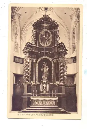 5590 COCHEM - BEILSTEIN, Hochaltar der Kirche, Verlag Koemmet-Cochem