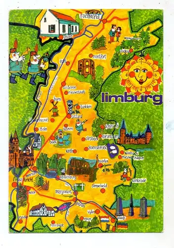 LANDKARTEN / MAPS - LIMBURG / NL