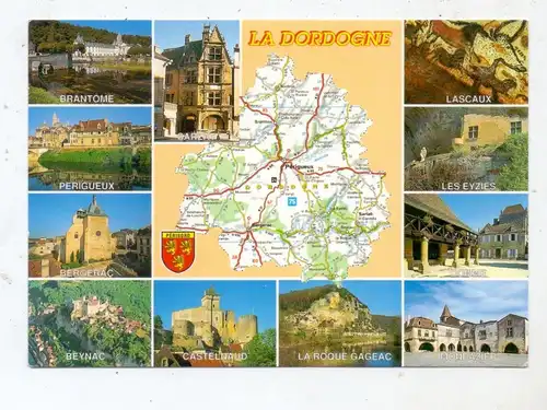 LANDKARTEN / MAPS - LA DORDOGNE