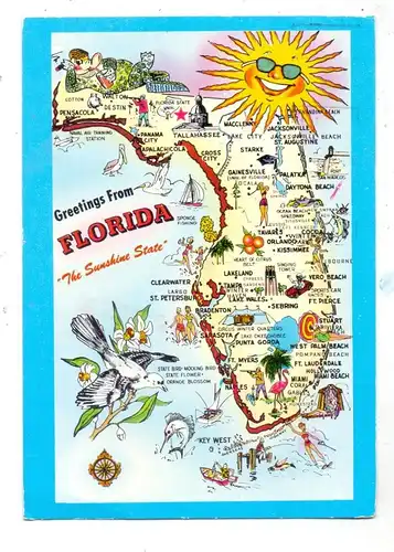 LANDKARTEN / MAPS - FLORIDA