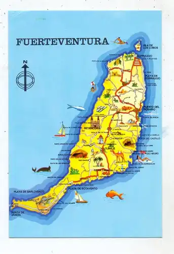 LANDKARTEN / MAPS - FUERTEVENTURA