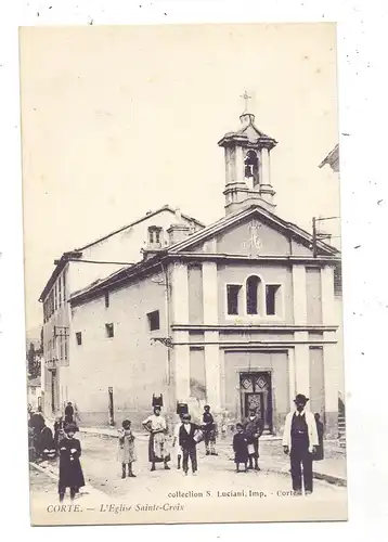 F 20250 CORTE, L'Eglise Sainte-Croix