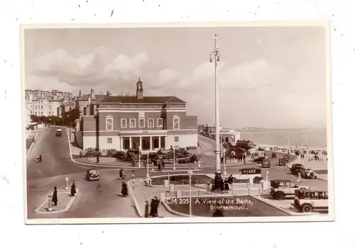 DORSET - BOURNEMOUTH, A view of the Baths, Oldtimer