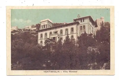 I 18039 VENTIMIGLIA, Villa Woronof