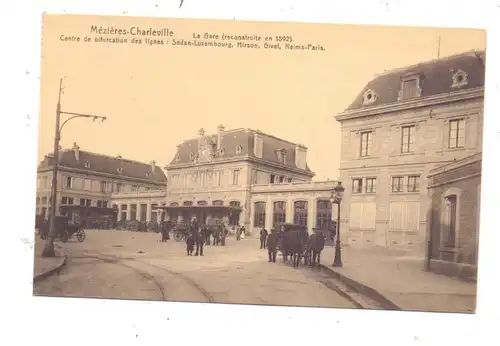 F 08000 CHARLEVILLE - MEZIERES, La Gare / Station / Bahnhof