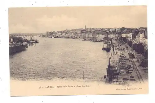 F 44000 NANTES, Quai de la Fosse, Gare Maritime