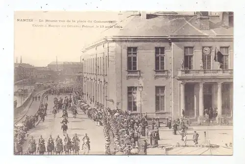 F 44000 NANTES, La Bouse, Entree du General Peloux, le aout 1904