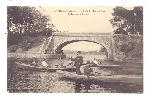 F 44000 NANTES, ses Environs, Les Bords de l'Erdre a Suce Le Pont de la Reculee