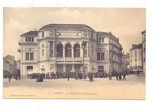 F 44000 NANTES, Le Theatre de la Renaissance