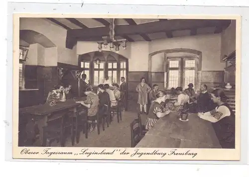 5242 KIRCHEN - FREUSBURG,Oberer Tagesraum "Luginsland", Jugendburg, 1930