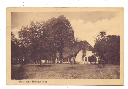 2814 BRUCHHAUSEN - VILSEN, Forsthaus Heiligenberg, 1920