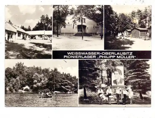 0-7580 WEISSWASSER, Pfadfinder / Pionierlager "Philipp Müller" am Braunsteich