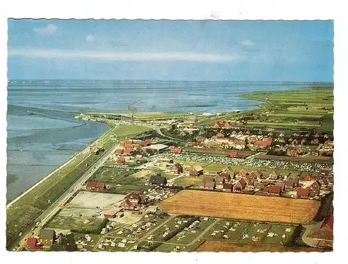 2980 NORDEN - NORDDEICH, Luftaufnahme 1969