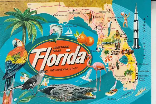LANDKARTEN / MAPS - FLORIDA