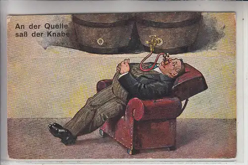 HUMOR - BIER, An der Quelle saß der Knabe