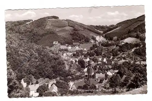 5990 ALTENA - MÜHLENRAHMEDE, Blick auf Hemecke, 1963