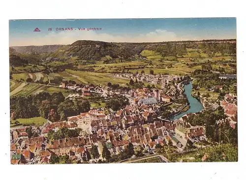 F 25290 ORNANS, Vue generale