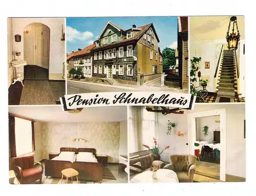 3392 CLAUSTHAL - ZELLERFELD, Pension Schnabelhaus